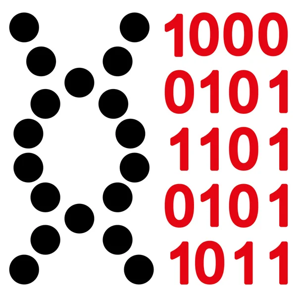 DNA Code pictogram — Stockfoto