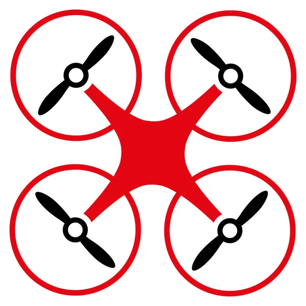 Ikona nanocopter Flat — Zdjęcie stockowe