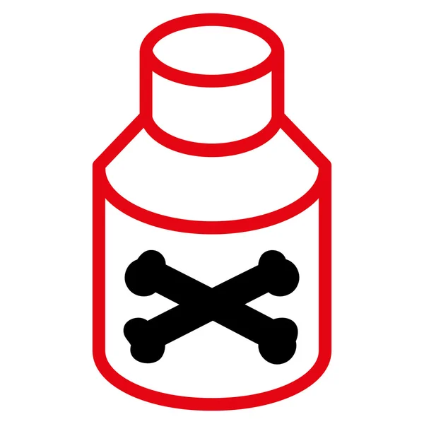 Poison Bottle Icon — Stock Photo, Image