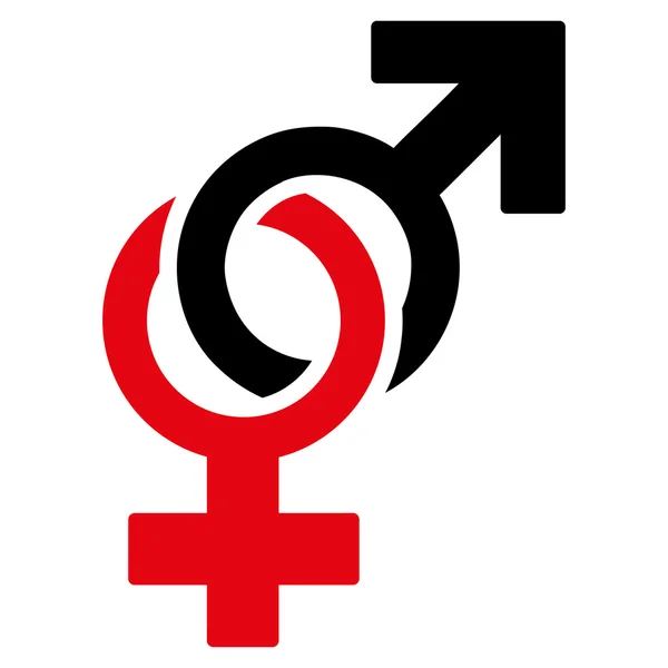 Szexuális szimbólumok ikon — Stock Fotó