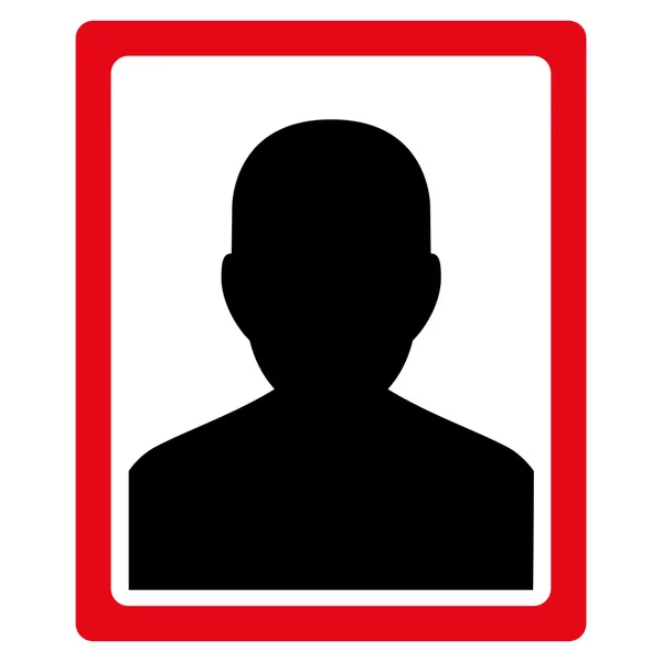 Patient Portrait Icon — Stock Photo, Image