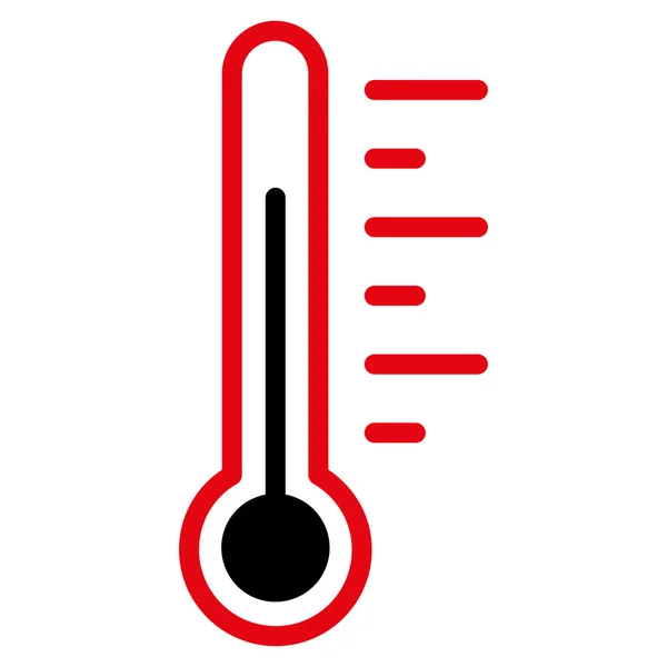 Ícone de nível de temperatura — Fotografia de Stock