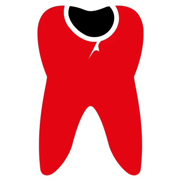 Tooth Caries Icon — Stock Photo, Image