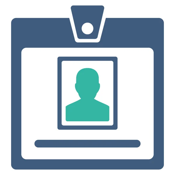 Person Badge Icon — Stock Photo, Image