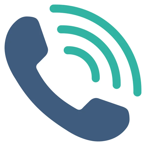 Telefoongesprek pictogram — Stockfoto