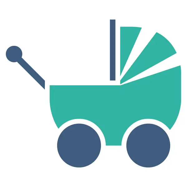 Kinderwagen-Ikone — Stockfoto