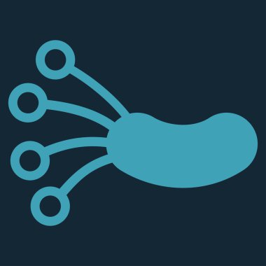 Enfeksiyon mikrop simgesi