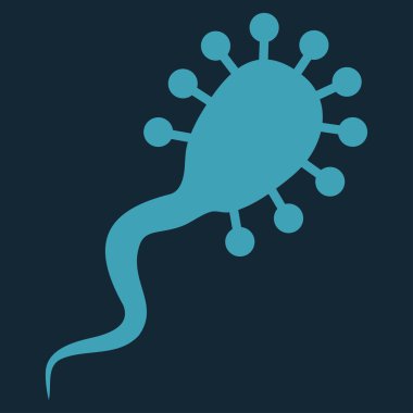 Kan emici düz simgesi