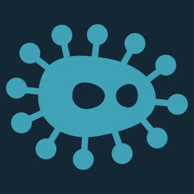 Bacilla düz simgesi