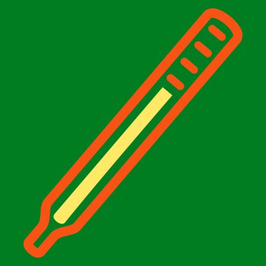 tıbbi termometre simgesi