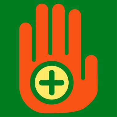 El tıbbi işareti simgesi