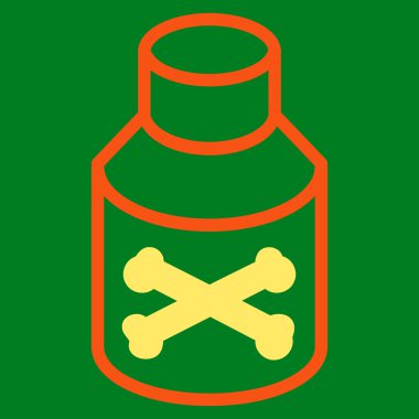 Zehirli şişe simgesi