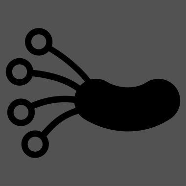 Enfeksiyon mikrop simgesi