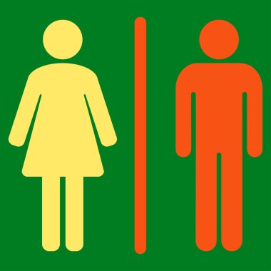 WC düz simgesi