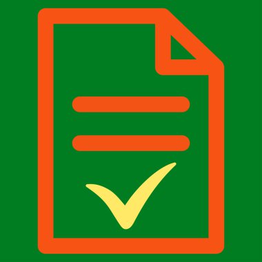 Geçerli belge simgesi