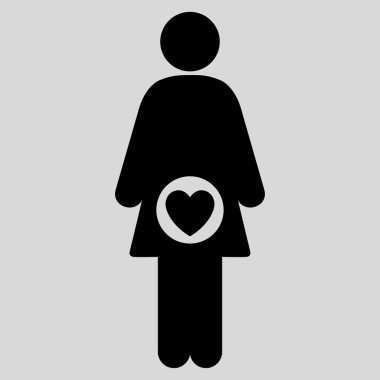 Doğurganlık düz simgesi