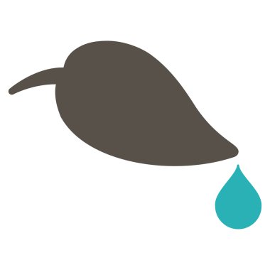 Ekoloji düz simgesi