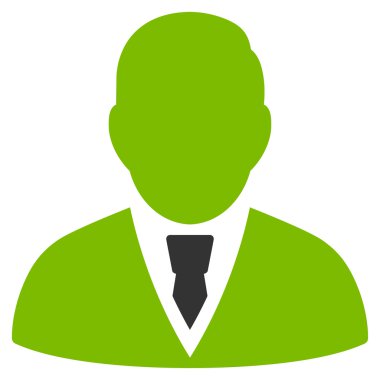 Yönetici Düz Simgesi