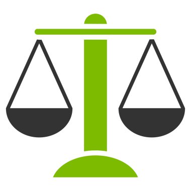 Ölçekler düz simgesi