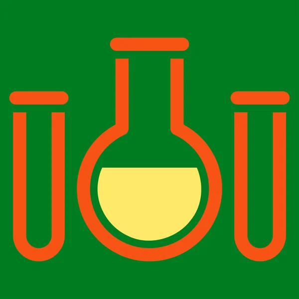 Icono de recipientes químicos — Archivo Imágenes Vectoriales