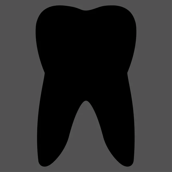 Płaski ikona ząb — Wektor stockowy