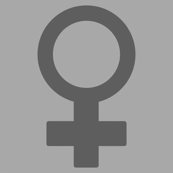 Simbolo femminile icona — Vettoriale Stock