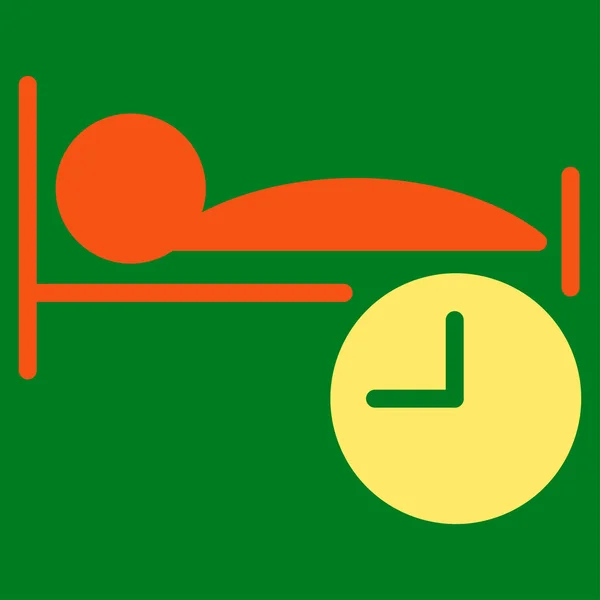 Icona del tempo di sonno — Vettoriale Stock