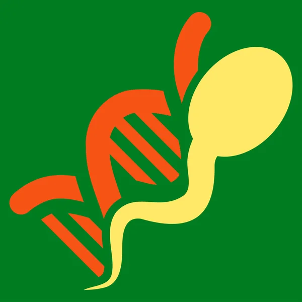 Σπέρμα γονιδιώματος εικονίδιο — Διανυσματικό Αρχείο