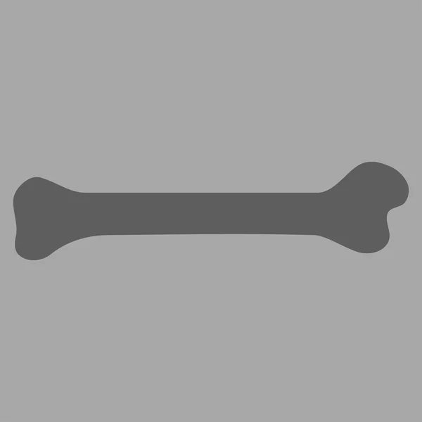 Icône plate osseuse — Image vectorielle