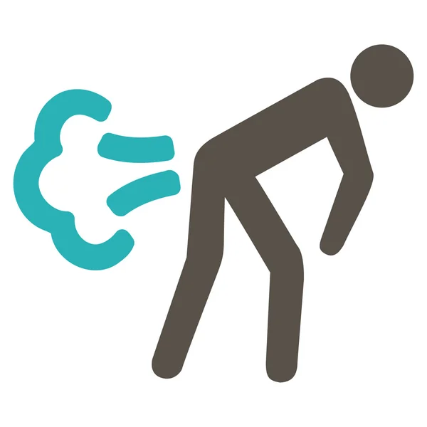 Fart Flat Icon — Stock Vector