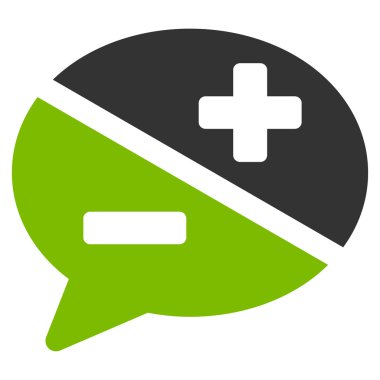 Bağımsız değişkenler düz simgesi