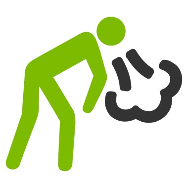 Düz simgesi öksürük