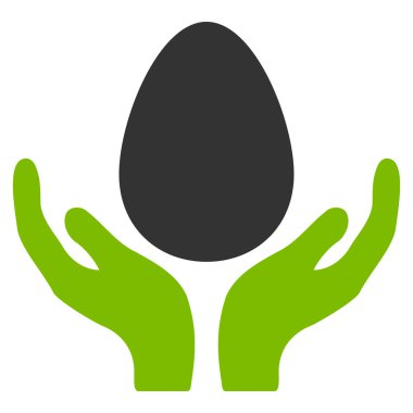 Kuluçka makinesi düz simgesi