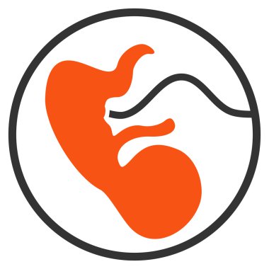 Gebelik düz simgesi