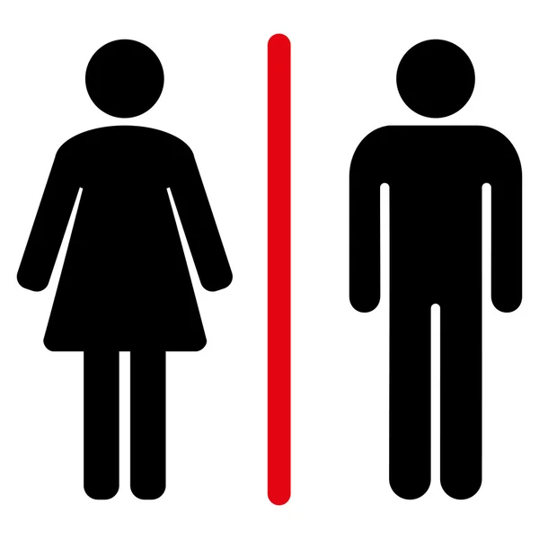 Tuvalet düz simgesi