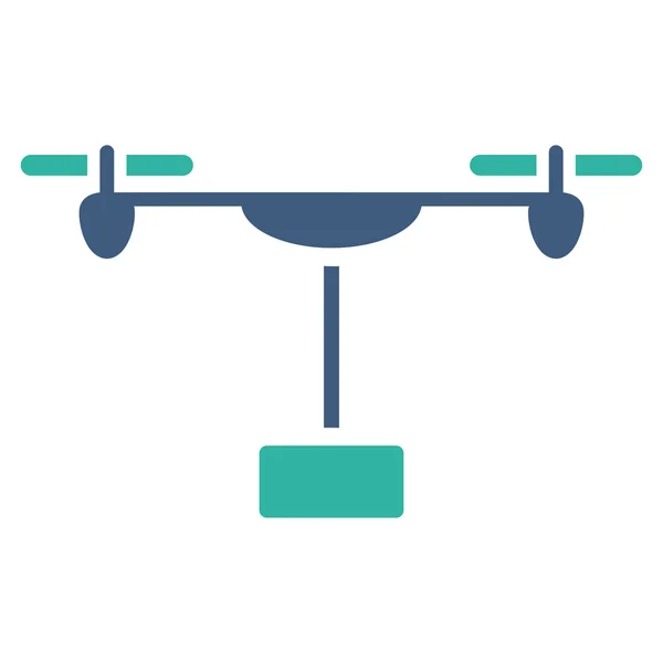 Drone Shipment Icon — Stock Photo, Image