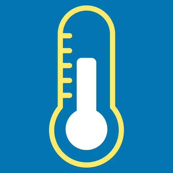 Ikona temperatury płaskiej — Wektor stockowy