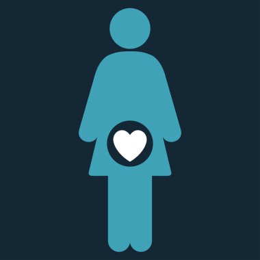 Doğurganlık düz simgesi