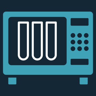 Sterilizatör düz simgesi