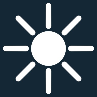 Parlaklık düz simgesi