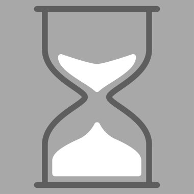 kum saati düz simgesi