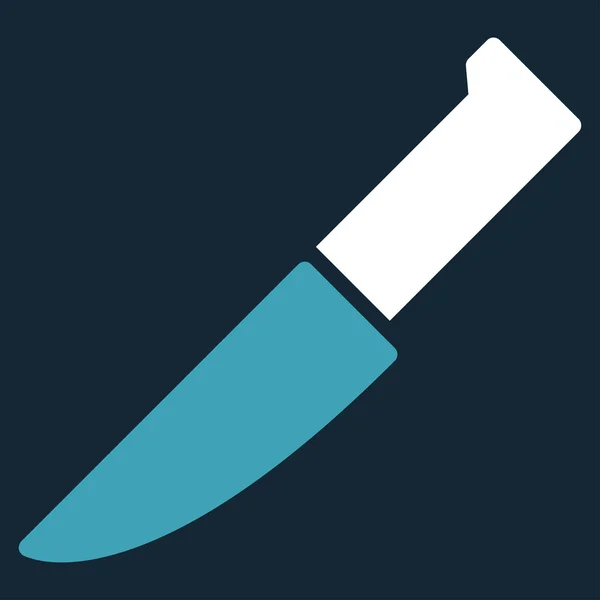 Cuchillo Icono plano — Archivo Imágenes Vectoriales