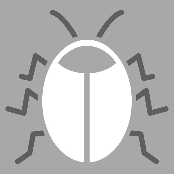 Bug Flat Icon — Stock Vector