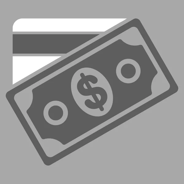 Icono plano de dinero — Vector de stock