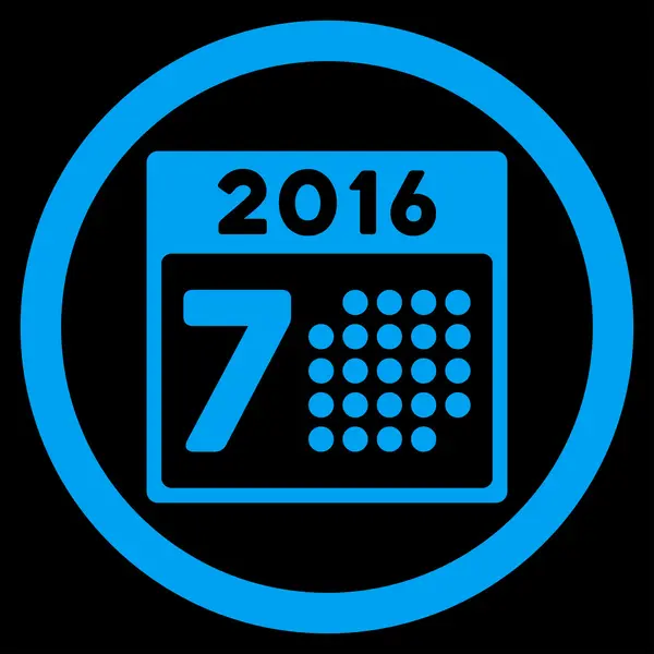 Икона назначения на неделю 2016 — стоковое фото