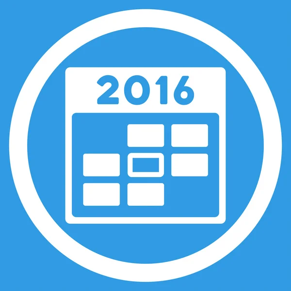 2016 Organizator Day Icon — Fotografie, imagine de stoc