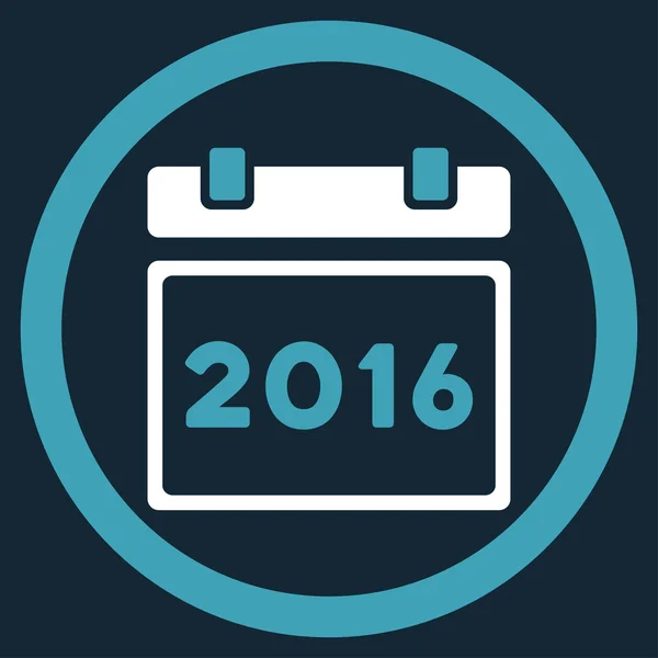 Икона назначения на 2016 год — стоковое фото