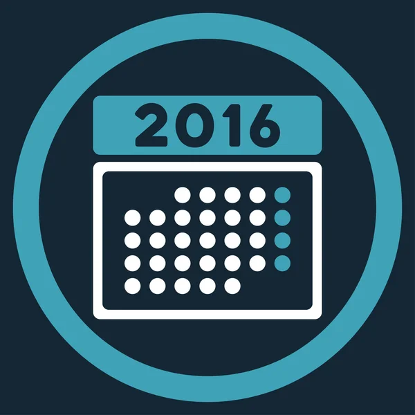 2016 månad utnämning ikonen — Stockfoto