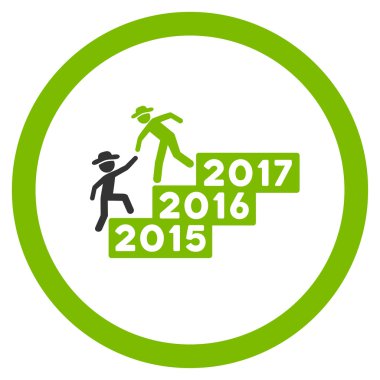 Kişi yıllık yardım simgesi