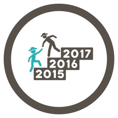 Kişi yıllık yardım simgesi